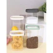 Nuevo 800 ml Kavanoz Cam Saklama Kabı - 1
