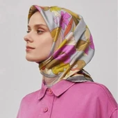 Armine E25YA9312D02 33 Dj Saf İpek Eşarp 9312D (T) thumbnail 1