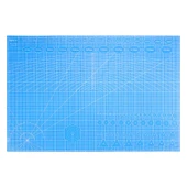 A1 Kesme Matı Patchwork - Cutting Mat - Kesim Altlığı - Kesim Tablası - 90*60cm - Mavi - 1