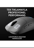 Logitech Pro 2 Lightspeed Kablosuz Beyaz Gaming Mouse (910-007303) - 6