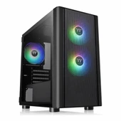 Thermaltake V150 TG Breeze USB 3.2 ARGB mATX Micro Tower Siyah Kasa thumbnail 1