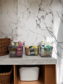 Selka Home 3 Adet (2,4,7 Lt.) Salve Buzdolabı-Banyo Organizer Düzenleyici - 4