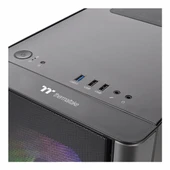 Thermaltake V150 TG Breeze USB 3.2 ARGB mATX Micro Tower Siyah Kasa thumbnail 3
