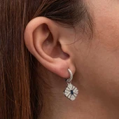 Supertrend Gümüş Zirkon Taşlı Kadın Küpe thumbnail 3