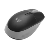 LOGITECH M190 Kozak Charcoal Kablosuz 1000dpi (Büyük Boy) Optic Siyah/Gri Mouse 910-005905 - 4