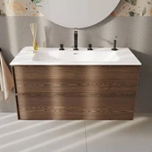 Vitra Suit Lavabo Bataryası Siyah - 2