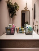 Selka Home 3 Adet (2,4,7 Lt.) Salve Buzdolabı-Banyo Organizer Düzenleyici - 1
