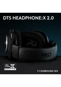Logitech G Pro X Se Siyah 7.1 Surround Gaming Kulaklık (981-001470) - 4