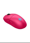 Logitech G PRO 2 LIGHTSPEED Pembe HERO 2 Sensör RGB Kablosuz Gaming Mouse (910-007310) - 1
