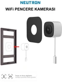 Neutron NTL-IP15GS-3MP 3mp Full-Color Wifi Pencere Kamerası Kablosuz Karavan Kamerası Manyetik Ve Yapışkanlı Pencere Kamerası thumbnail 5