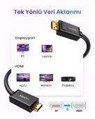 UGREEN 4K Displayport to HDMI Dönüştürücü Kablo 1.5 Metre, Siyah, 10239 thumbnail 2