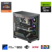 ETERNAL POWER  RYZEN 7 9800X3D 32GB DDR5 1TB M.2  RTX 5070Tİ B850 WIFI 750W 240M - 1