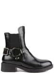 Stato - Siyah Renk Fermuarlı Kadın Bot thumbnail 2