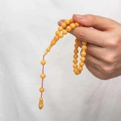 Supertrend Yuvarlak Sıkma Kehribar Tesbih thumbnail 5