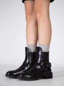 Stato - Siyah Renk Fermuarlı Kadın Bot thumbnail 7