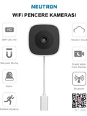 Neutron NTL-IP15GS-3MP 3mp Full-Color Wifi Pencere Kamerası Kablosuz Karavan Kamerası Manyetik Ve Yapışkanlı Pencere Kamerası thumbnail 4