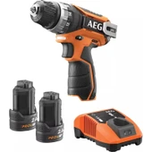 AEG AEG BS 12 C2 Li - 202B 12V 2.0 Ah Çift Akülü Matkap Vidalama - 4935448465 - 4