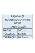 Homemade Kavanoz 300cc - 6 Adet 80383 - 4
