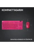 Logitech G Pro X TKL Lıghtspeed RGB Oyuncu Klavyesi - Pembe - 7