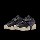 Nike Air Adjust Force Black Sanddrift Vivid Purple ...                      DV7409-001 thumbnail 4