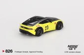 Mini GT Nissan Z LB NATION WORKS Ikazuchi Yellow 826 BL thumbnail 3
