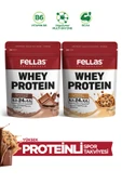 Fellas Protein Tozu 2'li - Çikolata Aromalı (175g) + Kurabiye Aromalı (175g) thumbnail 1