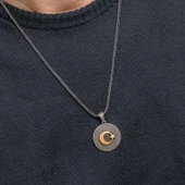 Supertrend Gümüş Ay Yıldızlı Erkek Kolye thumbnail 2