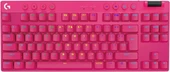 Logitech G Pro X TKL Lıghtspeed RGB Oyuncu Klavyesi - Pembe - 1