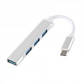 PrimeX PX-TYP4 Macbook/Asus/Hp/Lenovo 4 Port Type-C USB3.0 Çoklayıcı - 1