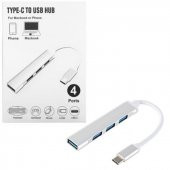 PrimeX PX-TYP4 Macbook/Asus/Hp/Lenovo 4 Port Type-C USB3.0 Çoklayıcı - 5