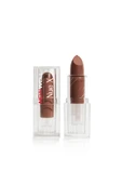 Nue X Silkly Matte Lipstick Nude Kahve 04 - 6