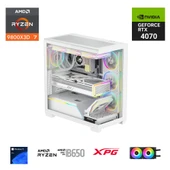 ETERNAL POWER RYZEN 7 9800X3D 32GB DDR5 1TB M.2 RTX 4070 B650 750W 240M thumbnail 1
