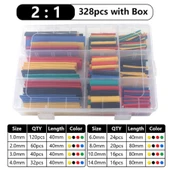 Kutulu Makaron Isı İle Daralan Kablo Seti 328 Adet 8 Boy 5 Renk thumbnail 4