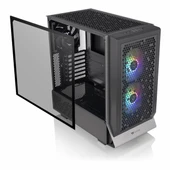 Thermaltake Ceres 300 TG USB 3.2 ARGB ATX Mid Tower Siyah Kasa thumbnail 8