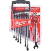Milwaukee Milwaukee Kombine Anahtar Seti Cırcırlı 7 Parça - 4932464993 - 1
