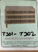 KALORİFER-12V ÇİFT FANLI KOLTUK ALTI BLOWER FANLI   T301 - TEKISI-TCBA12 - 1