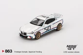 Mini GT BMW 3.0 CSL White 863 BL thumbnail 2