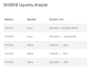Silbak Silecek Süpürge Takımı Muz /650 mm (sol) / 400 mm (sağ)  Renault Kadjar 2015 - Honda CRV 2012 - Hyundai Accent Blue 2011 - Hyundai i30 - Toyota Auris 2007-2012 - 9