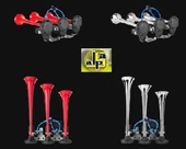 KORNA HAVALI-24V 3LÜ DALİDALİ  PLASTİK BORU - SEGER-80EH24.000.03K - 1