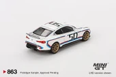 Mini GT BMW 3.0 CSL White 863 BL thumbnail 3