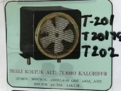KALORİFER-12V TEK FANLI KOLTUK ALTI  AKSİYEL FANLI   T201 - TEKISI-TTAA12 - 1