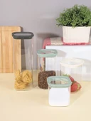 Nuevo 1500 ml Cam Kavonoz Saklama Kabı - 1