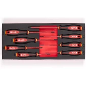 Milwaukee Milwaukee T4932493249 Trı-Lobe 8 Parça Vde Tornavida Seti Organizer Süngerli - 1