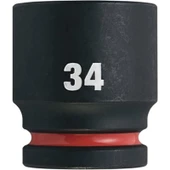 Milwaukee Milwaukee Lokma Endüst. Darbeli Shw  3/4 Inç Std 34 mm-1 Adet T4932480371 - 1