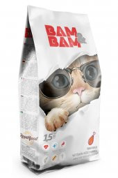 Bam&Bam Tavuklu Yetişkin Kedi Maması 1,5 kg - 1