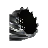Alfra Alfra Hss-Co Rqx 8 Kobaltlı 17X50MM Freze Ucu - 2