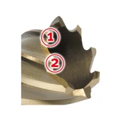 Alfra Alfra Hss-Co 5 Kobaltlı 47X30MM Freze Ucu thumbnail 2