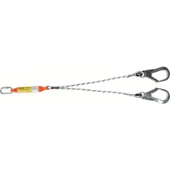 karam Karam KA341 Çift Kollu Şok Emicili Lanyard Statik Halatlı - 2