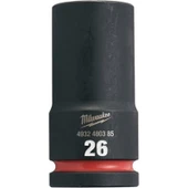 Milwaukee Milwaukee Lokma Endüst. Darbeli Shw  3/4 Inç Uzun  26 mm-1 Adet T4932480385 - 1