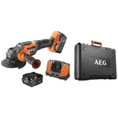 AEG Aeg Bews 18-125BLPX2-502C Akülü Kömürsüz Avuç Taşlama - 1